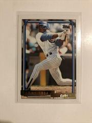 Sammy Sosa [Gold] #109T Baseball Cards 1992 Topps Traded Prices