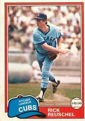 Rick Reuschel #205 Baseball Cards 1981 O Pee Chee Prices