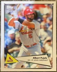 Albert Pujols #27 Baseball Cards 2022 Topps X Naturel 1952 Prices