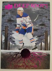 Connor McDavid [Purple] Hockey Cards 2023 Upper Deck Deep Roots Prices