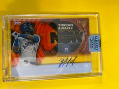 Yordan Alvarez [Red] #GNA-YA Baseball Cards 2022 Topps Clearly Authentic Generation Now Autographs Prices