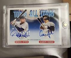 Aaron Judge, Derek Jeter #93AS-JJ Baseball Cards 2022 Topps Archives 1993 All Stars Dual Autographs Prices
