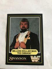 Million Dollar Man Ted DiBiase Wrestling Cards 1991 Swanson WWF Prices