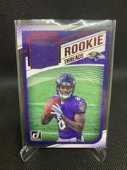 Lamar Jackson [Red] Football Cards 2018 Donruss Rookie Threads Prices