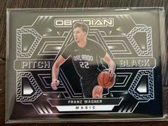 Franz Wagner [Purple] #5 Basketball Cards 2021 Panini Obsidian Pitch Black Prices