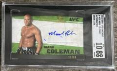 Mark Coleman [Green] Ufc Cards 2010 Topps UFC Knockout Autographs Prices
