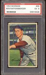 Ken Raffensberger #55 Baseball Cards 1952 Bowman Prices