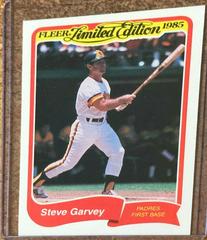 Steve Garvey #9 Baseball Cards 1985 Fleer Limited Edition Prices