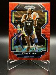 Awak Kuier [Ruby Wave] #1 Basketball Cards 2022 Panini Prizm WNBA Prices