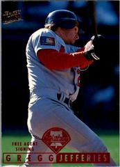 Gregg Jefferies #420 Baseball Cards 1995 Ultra Prices