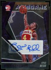 Spud Webb Basketball Cards 2020 Panini Chronicles Airborne Signatures Prices