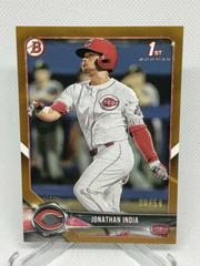 Jonathan India [Gold] Baseball Cards 2018 Bowman Draft Prices