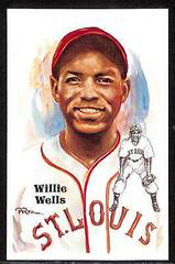 Willie Wells Baseball Cards 1999 Perez Steele HOF Postcard Prices