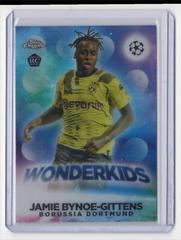 Jamie Bynoe Gittens #W-2 Soccer Cards 2022 Topps Chrome UEFA Club Competitions Wonderkids Prices