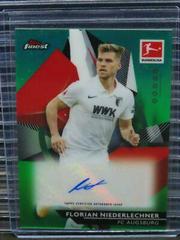 Florian Niederlechner [Green Refractor] Soccer Cards 2020 Topps Finest Bundesliga Autographs Prices
