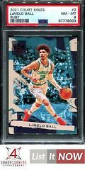 LaMelo Ball [Ruby] #2 Basketball Cards 2021 Panini Court Kings Prices