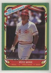 Pete Rose Baseball Cards 1987 Fleer Star Stickers Prices