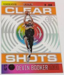 Devin Booker [Orange] #4 Basketball Cards 2020 Panini Illusions Clear Shots Prices