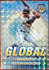 Juan Soto #G-8 Baseball Cards 2022 Panini Mosaic Global Prices