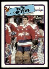 Pete Peeters #180 Hockey Cards 1988 Topps Prices