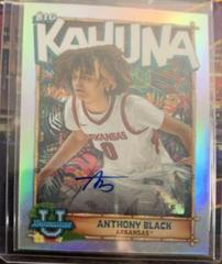 Anthony Black [Autograph] #TBK-3 Basketball Cards 2022 Bowman Chrome University The Big Kahuna Prices