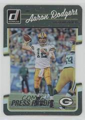 Aaron Rodgers [Press Proof Silver Die Cut] Football Cards 2016 Panini Donruss Prices