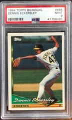 Dennis Eckersley #465 Baseball Cards 1994 Topps Bilingual Prices