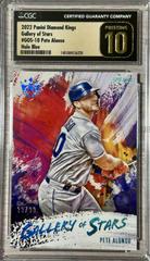 Pete Alonso [Blue] #GS-9 Baseball Cards 2022 Panini Diamond Kings Gallery of Stars Prices
