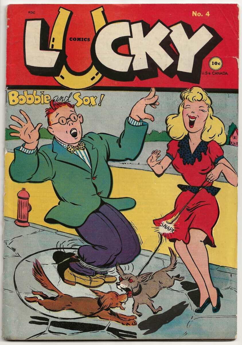 Lucky Comics #4 (1946) Comic Books Lucky Comics