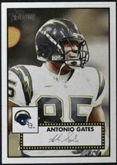Antonio Gates #252 Football Cards 2006 Topps Heritage Prices