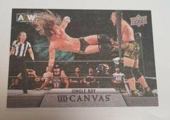Jungle Boy Wrestling Cards 2021 Upper Deck AEW Canvas Prices