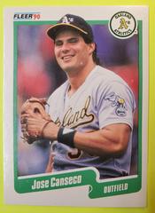 Jose Canseco #3 Baseball Cards 1990 Fleer Prices