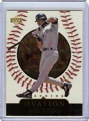 Derek Jeter [Standing Ovation] #13 Baseball Cards 1999 Upper Deck Ovation Prices
