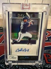 Josh Jung [Holo Silver] #DOA-JJ Baseball Cards 2022 Panini Three and Two Day One Autographs Prices