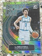 LaMelo Ball [Lime Green] #11 Basketball Cards 2022 Panini Donruss Optic Express Lane Prices