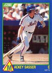 Mackey Sasser #82 Baseball Cards 1989 Score Rising Stars Prices