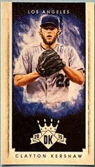 Clayton Kershaw [Mini] #30 Baseball Cards 2015 Panini Diamond Kings Prices