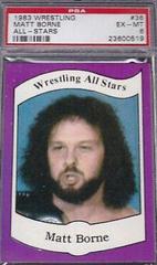 Matt Borne Wrestling Cards 1983 Wrestling All Stars Prices