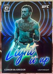 Conor McGregor [Blue] #13 Ufc Cards 2023 Panini Donruss Optic UFC Light It Up Prices