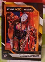 Asuka [Black and Gold] #24 Wrestling Cards 2022 Panini NXT WWE All Time Highlights Prices