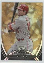 Joey Votto [Gold] #64 Baseball Cards 2013 Bowman Platinum Prices