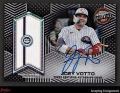 Joey Votto [Autograph] #TCAA-JV Baseball Cards 2023 Topps Chrome Authentics Relics Prices
