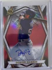 Dustin Harris [Autograph Red] #BI-22 Baseball Cards 2022 Bowman Draft Invicta Prices