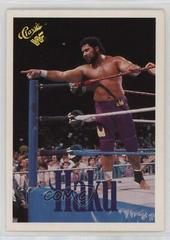 Haku #35 Wrestling Cards 1989 Classic WWF Prices