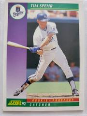 Tim Spehr #416 Baseball Cards 1992 Score Prices