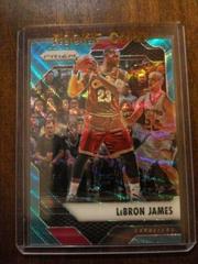 LeBron James [Teal Wave Prizm] Basketball Cards 2016 Panini Prizm Prices