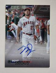 Mike Trout [Black] #SCBA-MTT Baseball Cards 2023 Stadium Club Autographs Prices