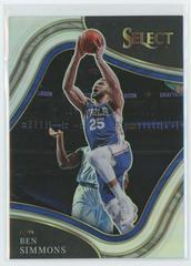 Ben Simmons [Silver Prizm] #258 Basketball Cards 2021 Panini Select Prices