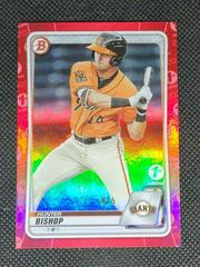 Hunter Bishop [Red Foil] #BFE-129 Baseball Cards 2020 Bowman 1st Edition Prices