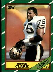 Bruce Clark #345 Football Cards 1986 Topps Prices